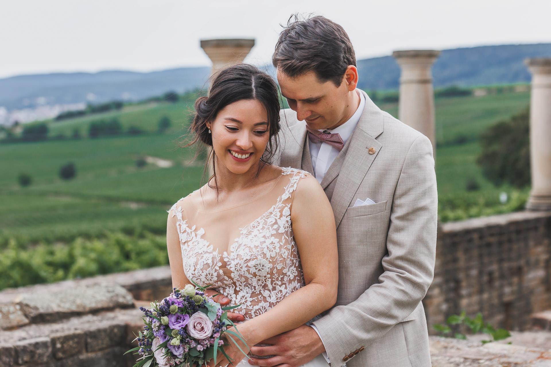 Hochzeitsfotograf Bad Dürkheim, Daniela Rupp, Hochzeitsshooting im römischen Weingut